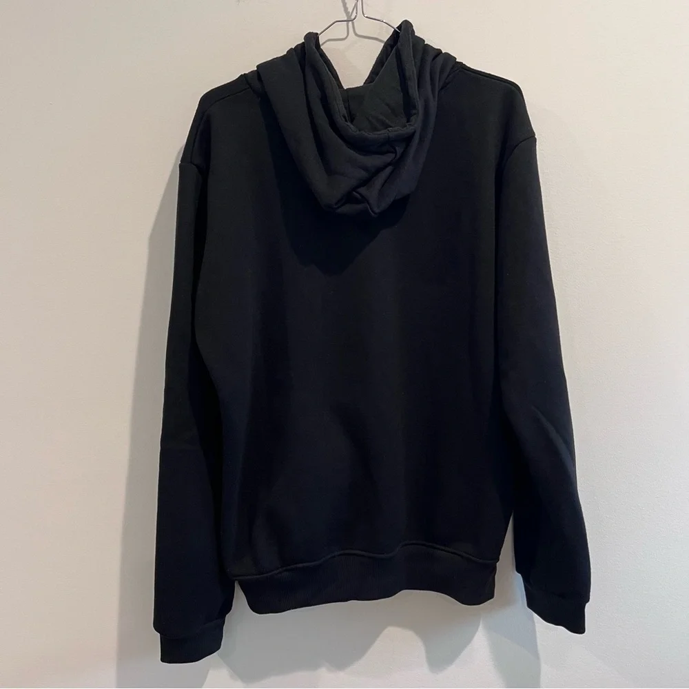 Adidas black Trefoil‎ Hoodie mens size M